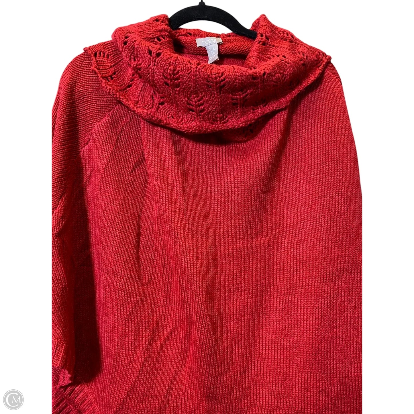 Sweater By Chicos In Red, Size: S