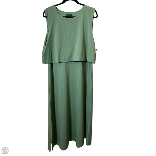 Dress Casual Maxi By Alfani In Green, Size: Xl