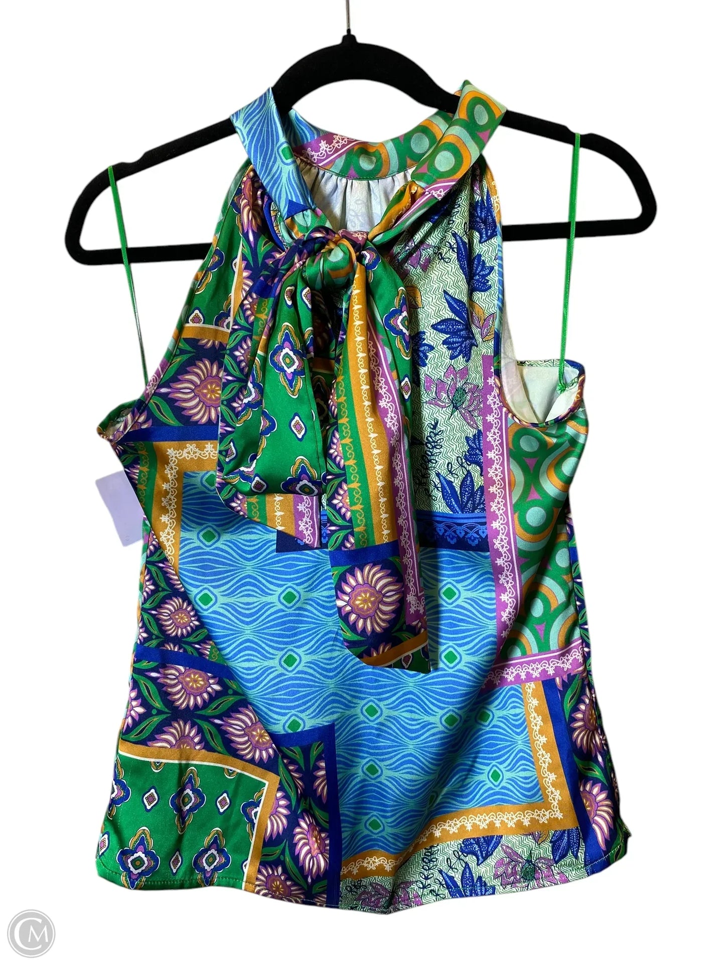 Blouse Sleeveless By Rachel Zoe In Multi-colored, Size: S