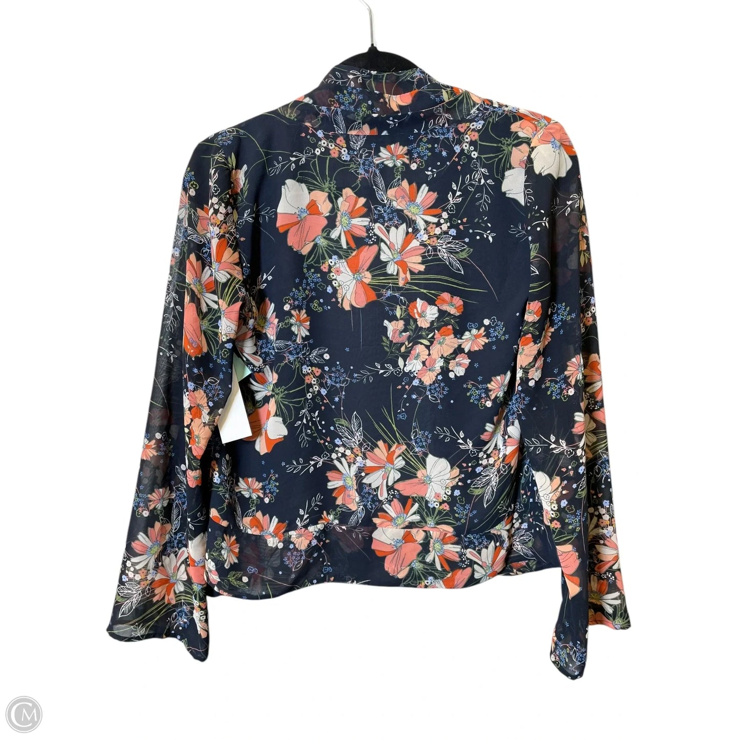 Cardigan By Lc Lauren Conrad In Floral Print, Size: Xs