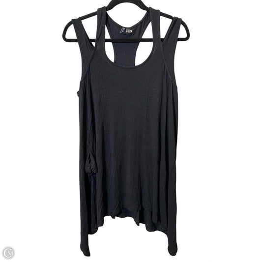 Top Sleeveless By Cmc In Black, Size: L