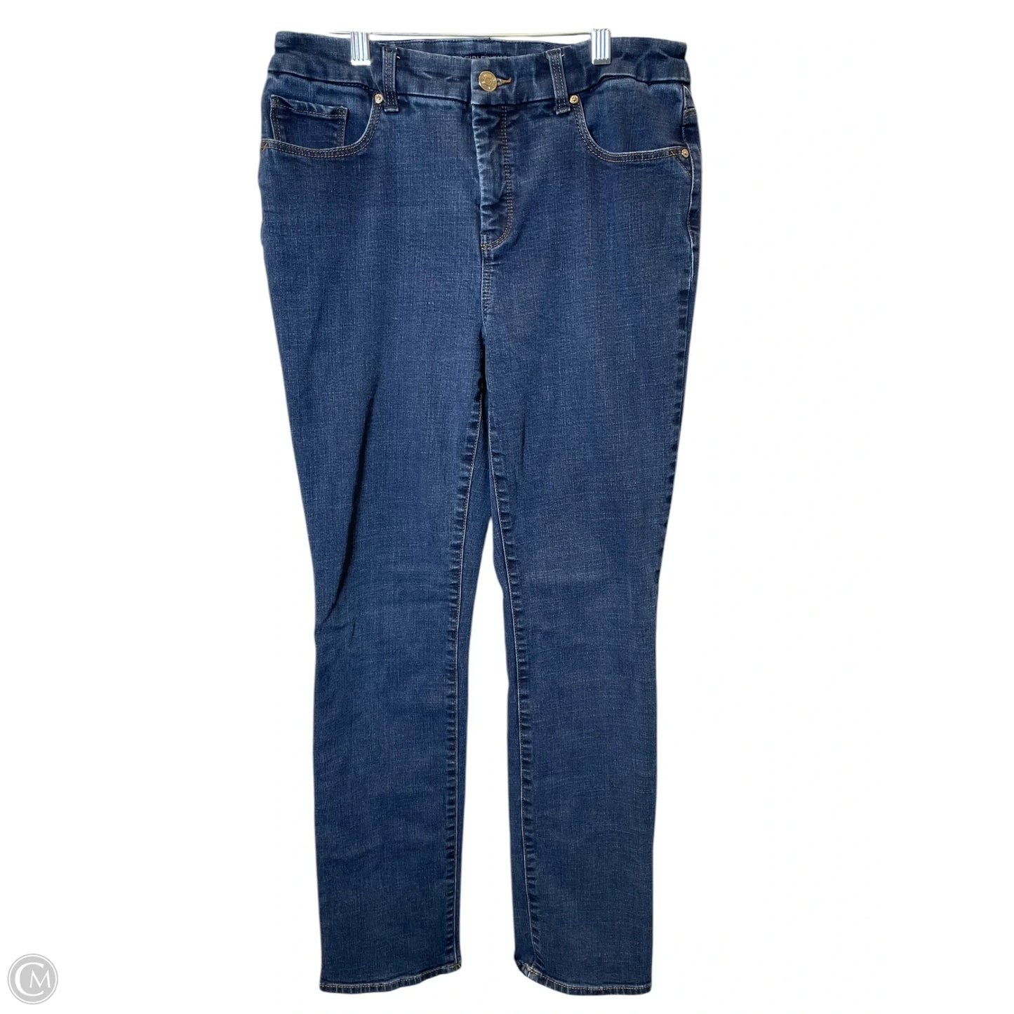 Jeans Boyfriend By Chicos In Blue, Size: 6