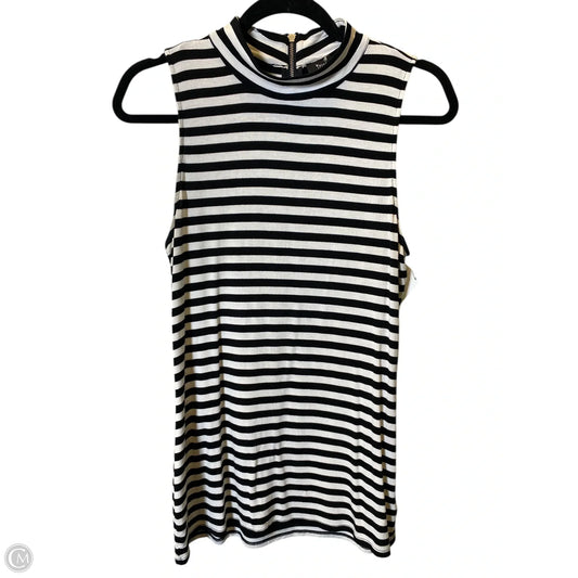Top Sleeveless By White House Black Market In Striped Pattern, Size: M