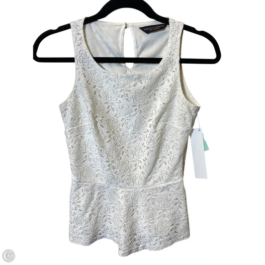 Top Sleeveless By Cmc In White, Size: Xs