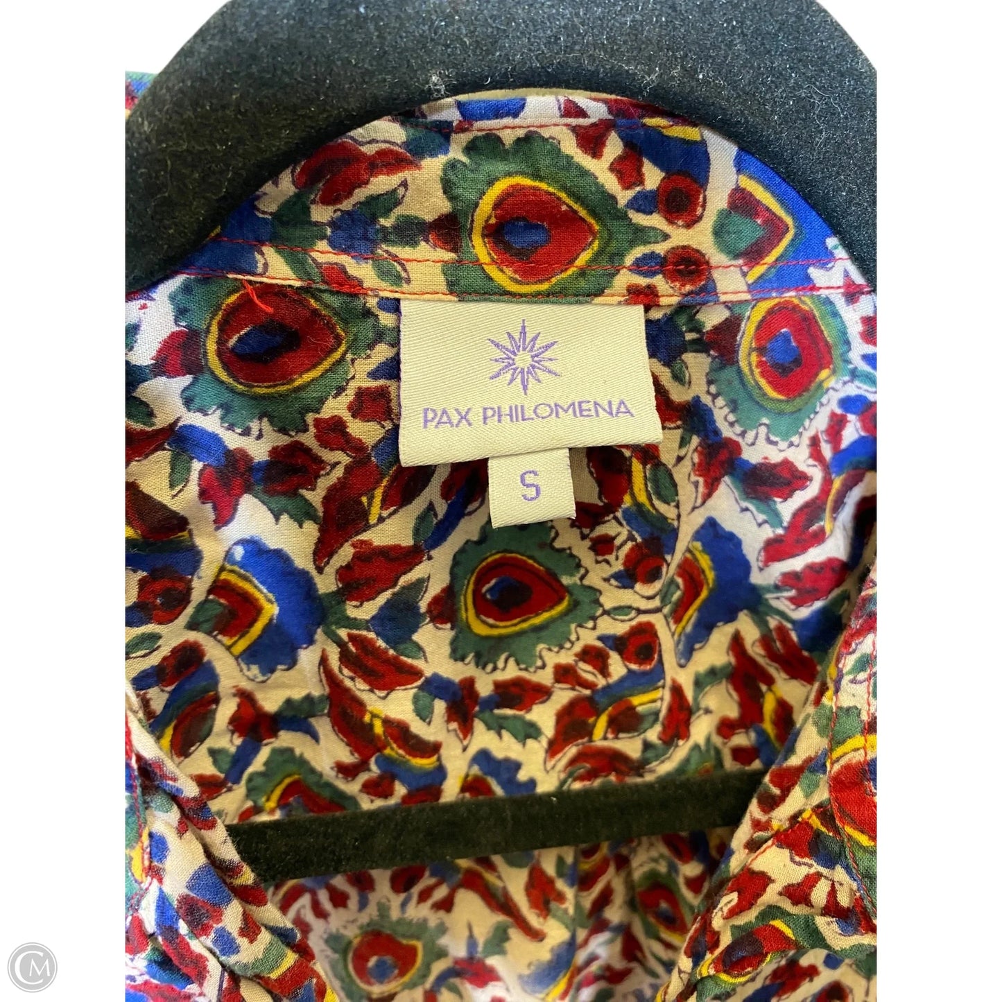 Blouse Long Sleeve By Cmc In Multi-colored, Size: S