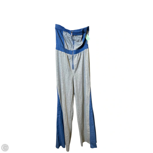 Jumpsuit By Cmc In Blue & Grey, Size: S