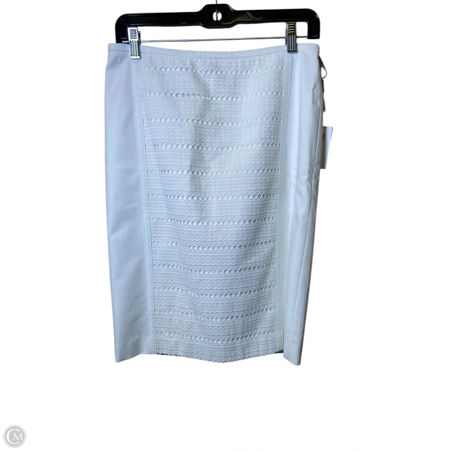 Skirt Midi By Calvin Klein In White, Size: 4