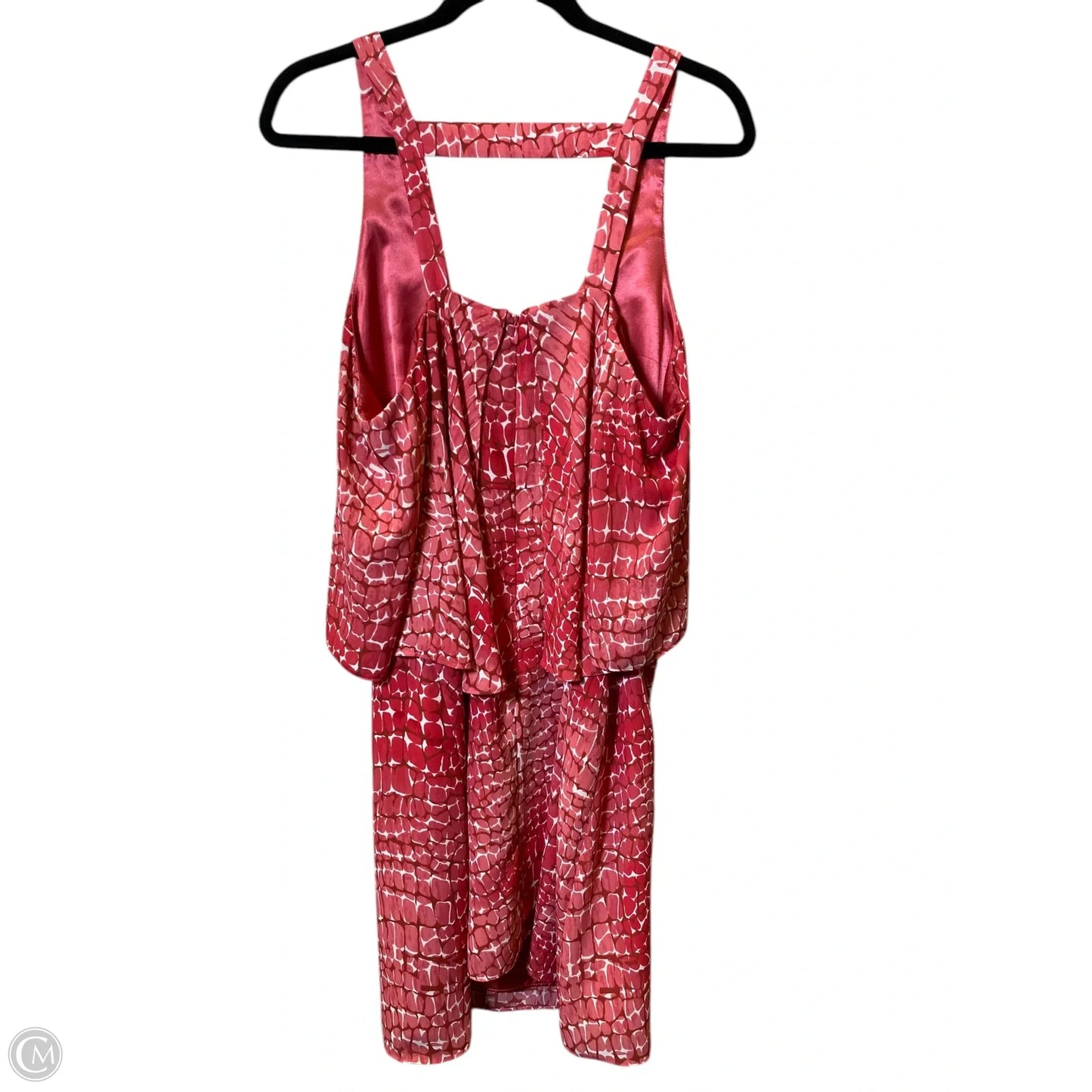 Dress Casual Short By White House Black Market In Red & White, Size: M