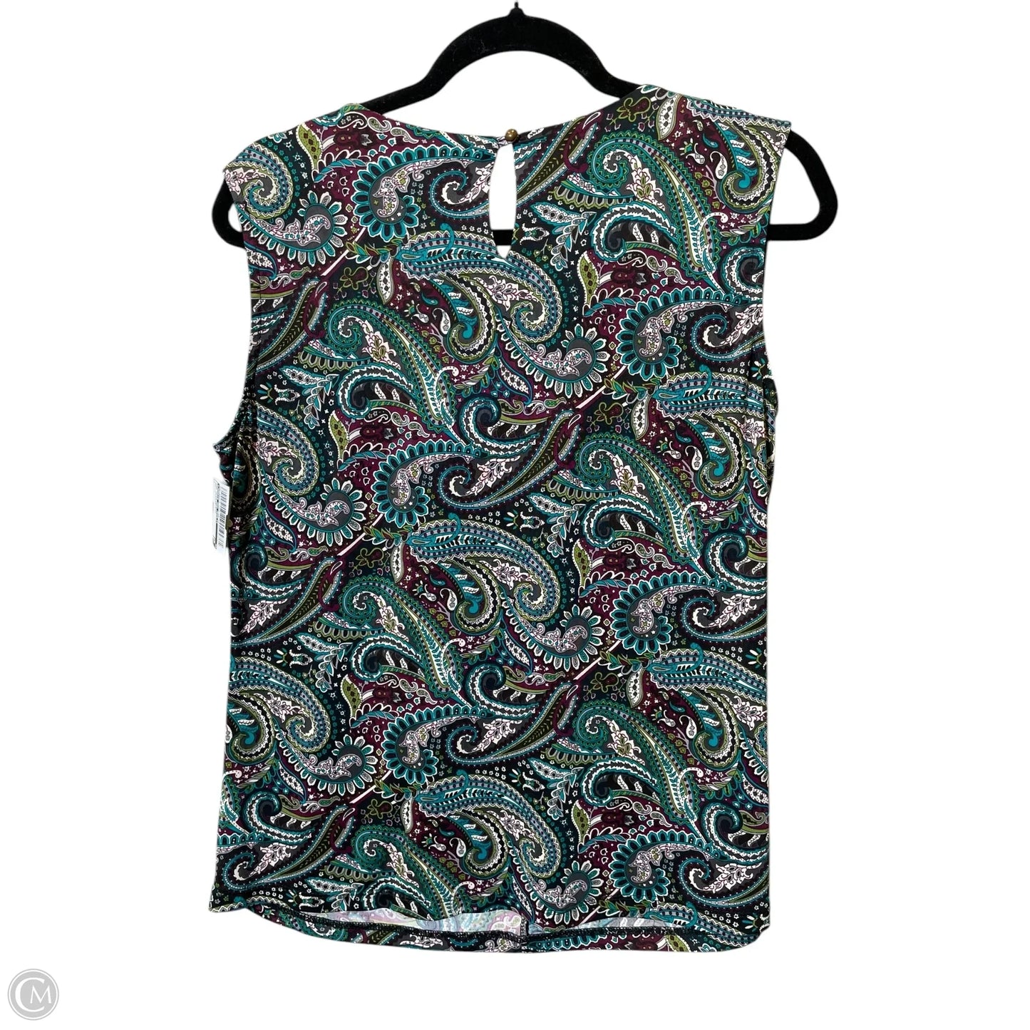 Top Sleeveless By Jennie And Marlis In Multi-colored, Size: L