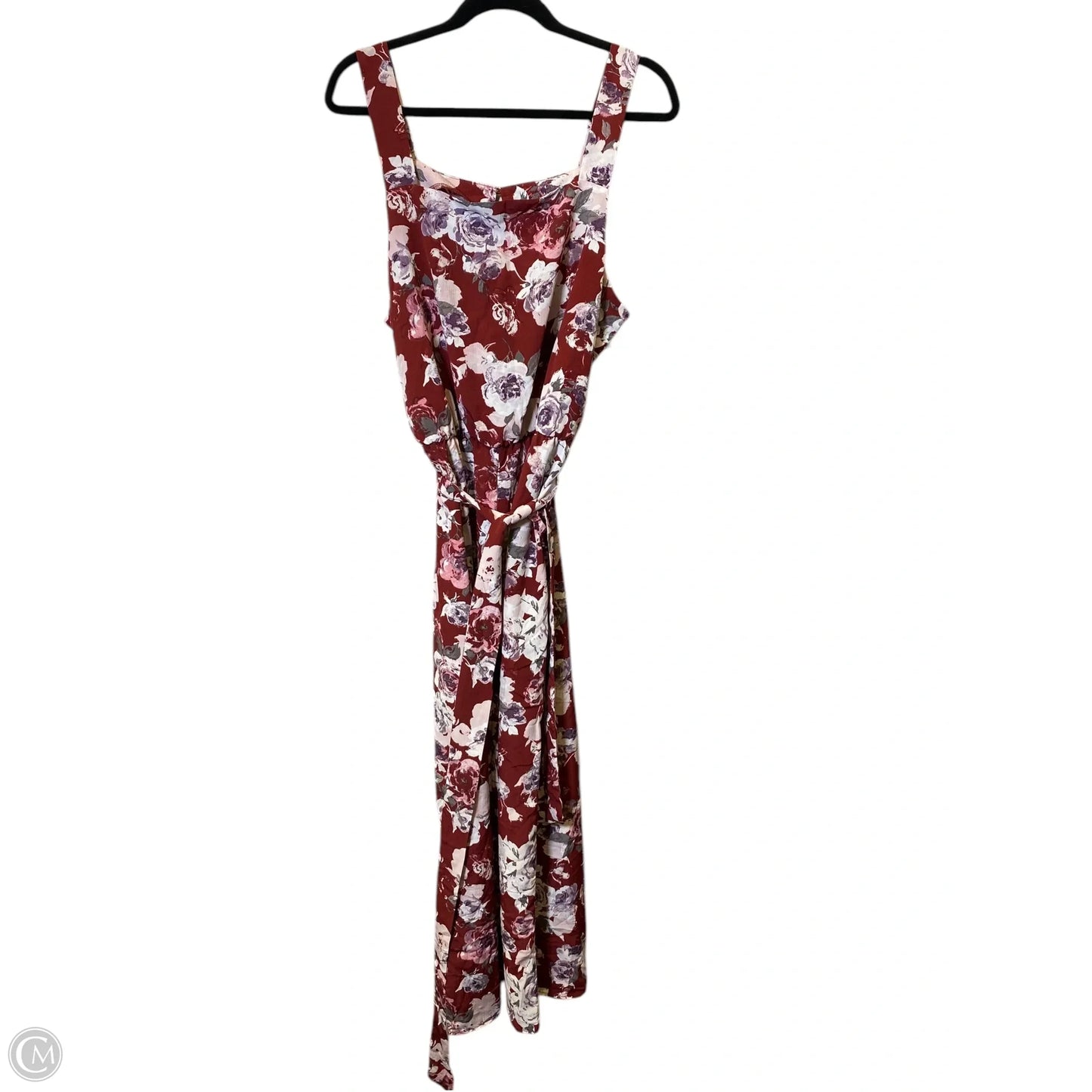 Jumpsuit By Xhilaration In Floral Print, Size: Xl