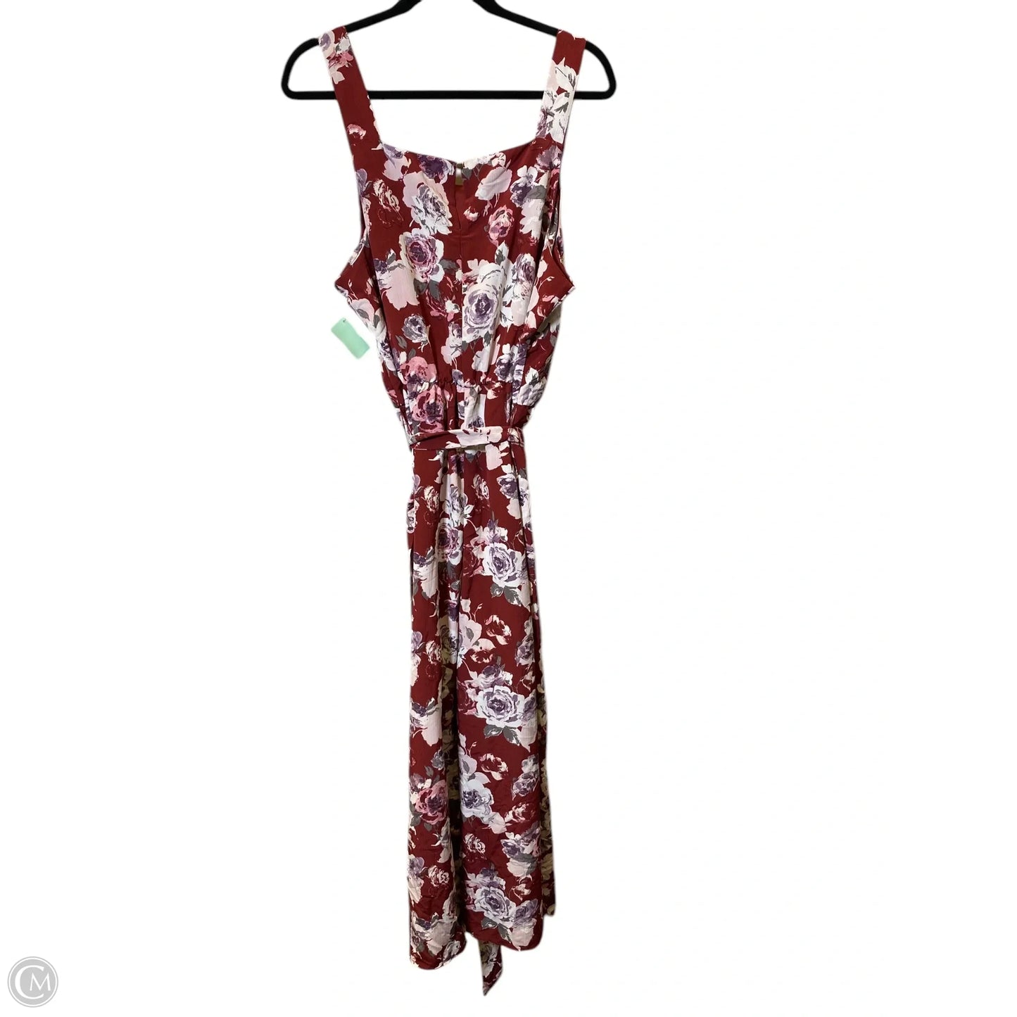 Jumpsuit By Xhilaration In Floral Print, Size: Xl