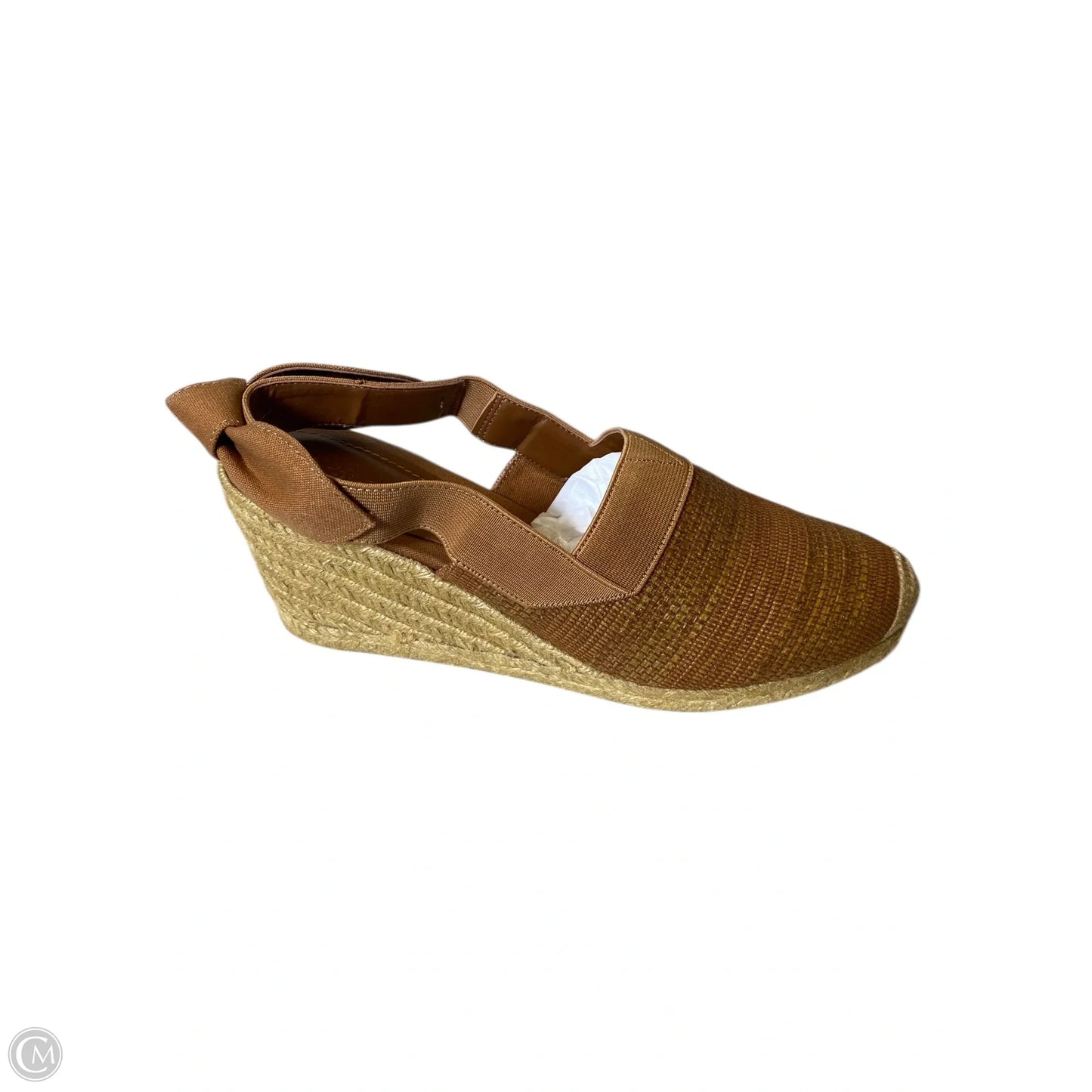 Shoes Heels Wedge By Lauren By Ralph Lauren In Copper, Size: 8