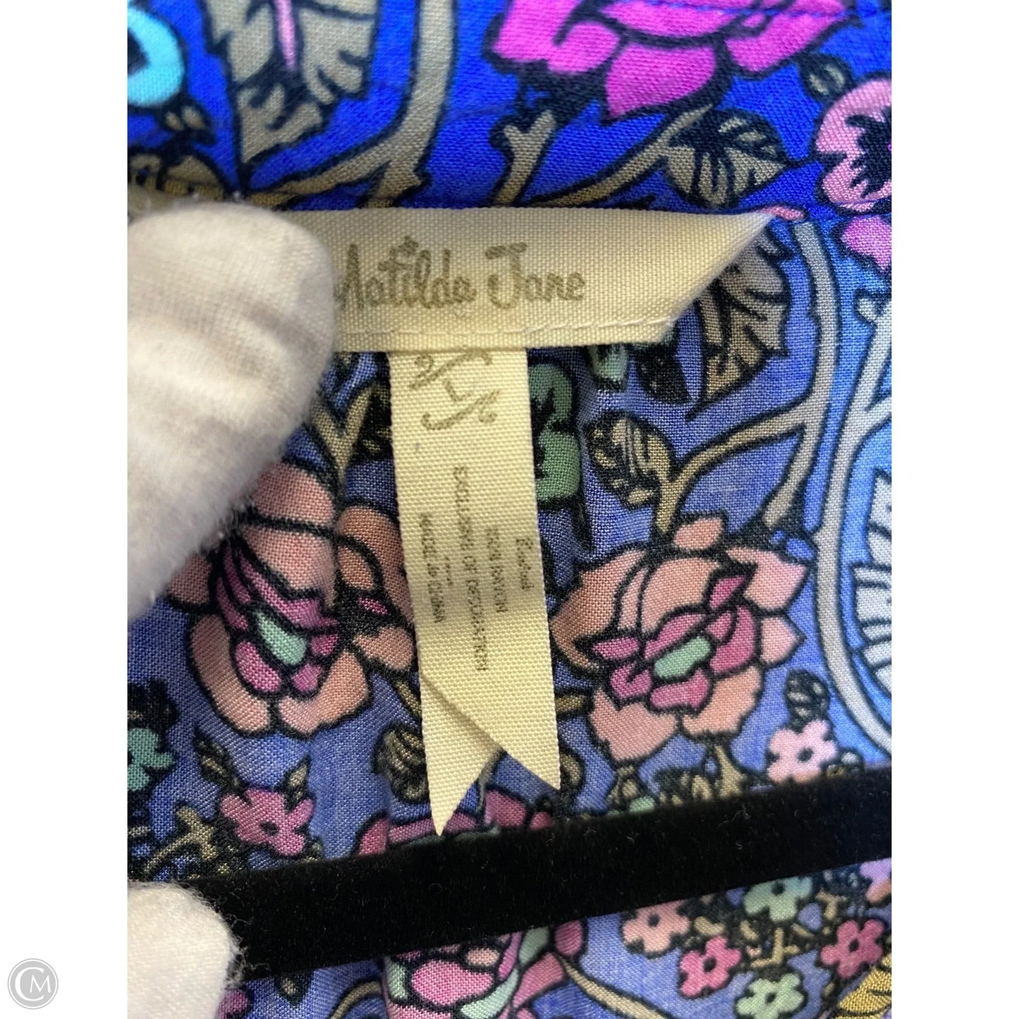 Tunic 3/4 Sleeve By Matilda Jane In Multi-colored, Size: L
