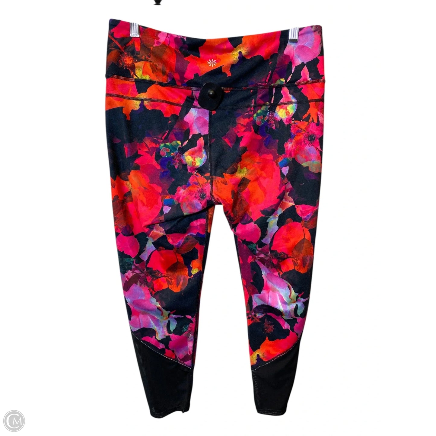 Athletic Capris By Athleta In Multi-colored, Size: L