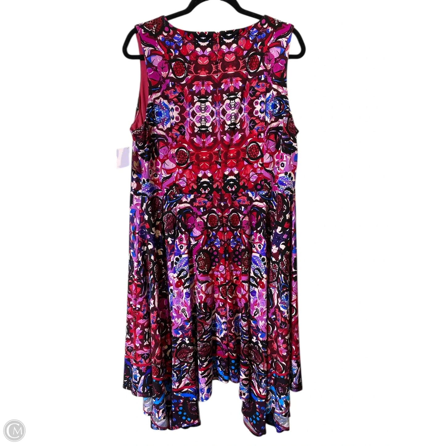 Dress Casual Midi By London Times In Multi-colored, Size: L