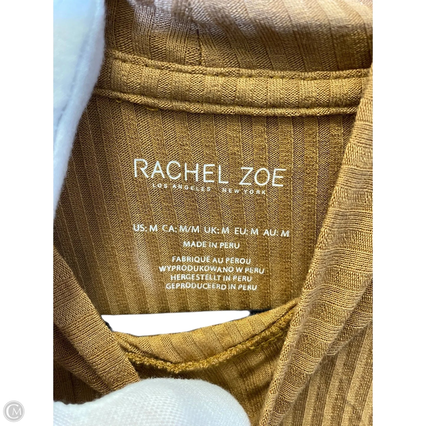 Top Short Sleeve By Rachel Zoe In Beige, Size: M