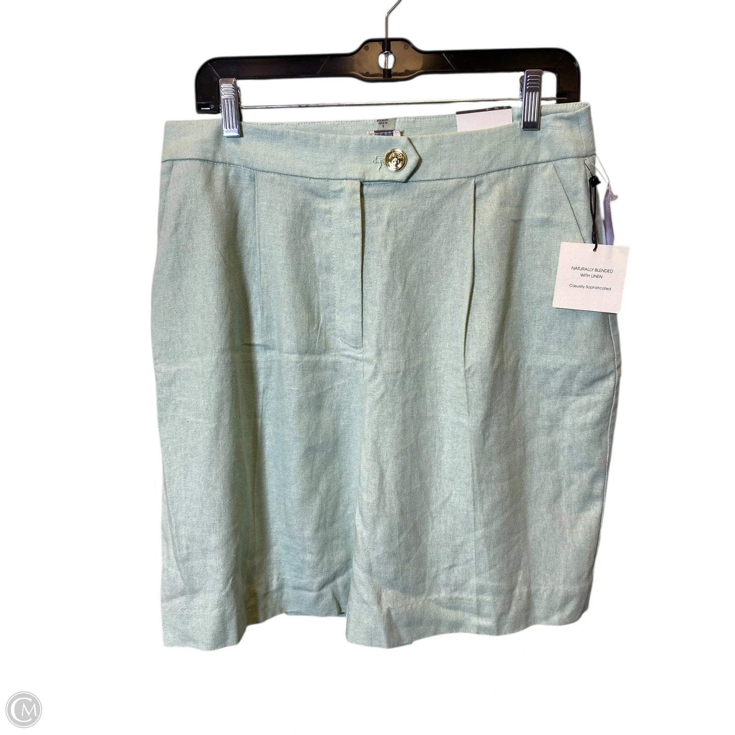 Shorts By Anne Klein In Green, Size: 4