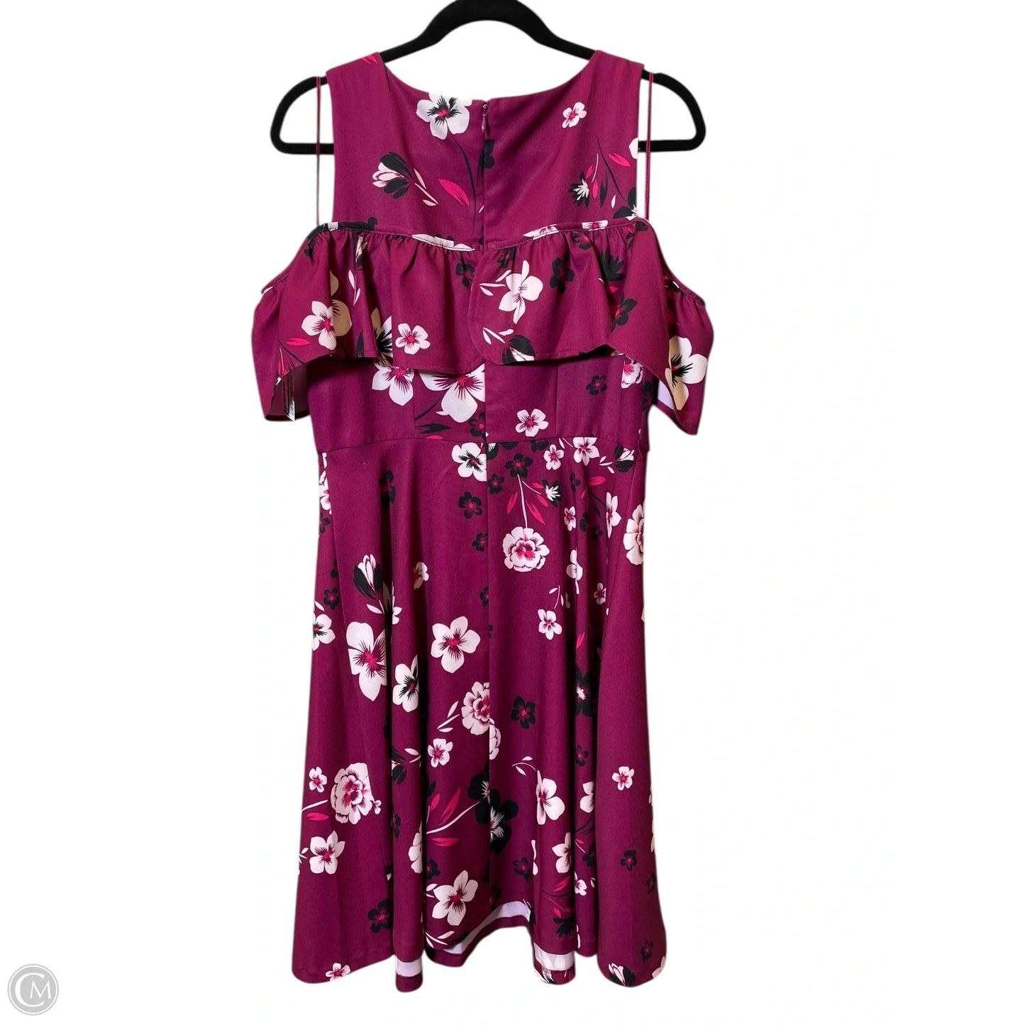 Dress Casual Midi By Elle In Floral Print, Size: M