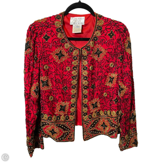 Cardigan By Adrianna Papell In Multi-colored, Size: L