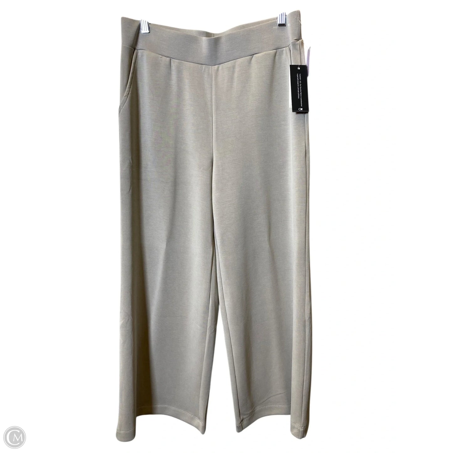 Pants Wide Leg By Cable And Gauge In Taupe, Size: M