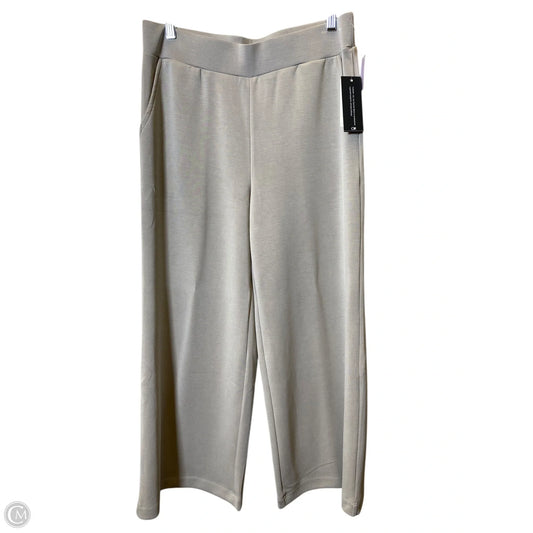 Pants Wide Leg By Cable And Gauge In Taupe, Size: M