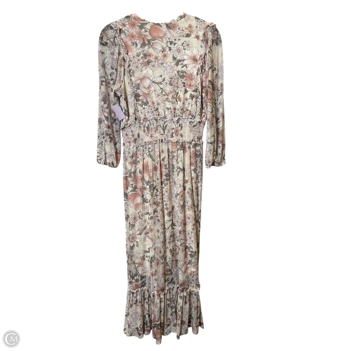 Dress Casual Maxi By Cmc In Floral Print, Size: 8