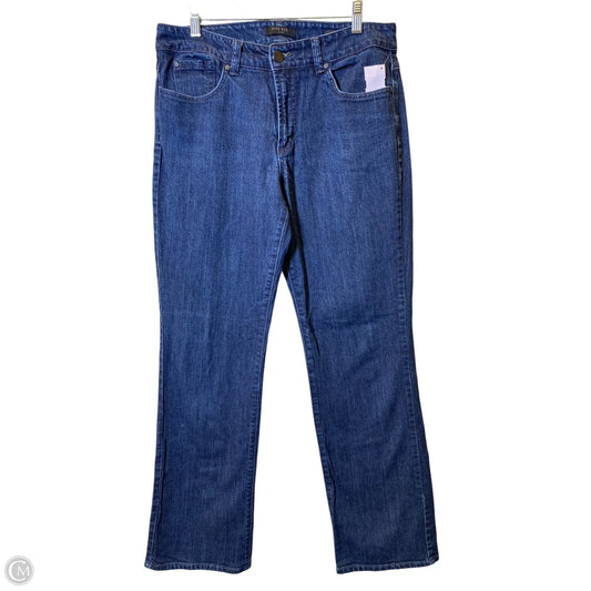 Jeans Straight By Nine West In Blue, Size: 12