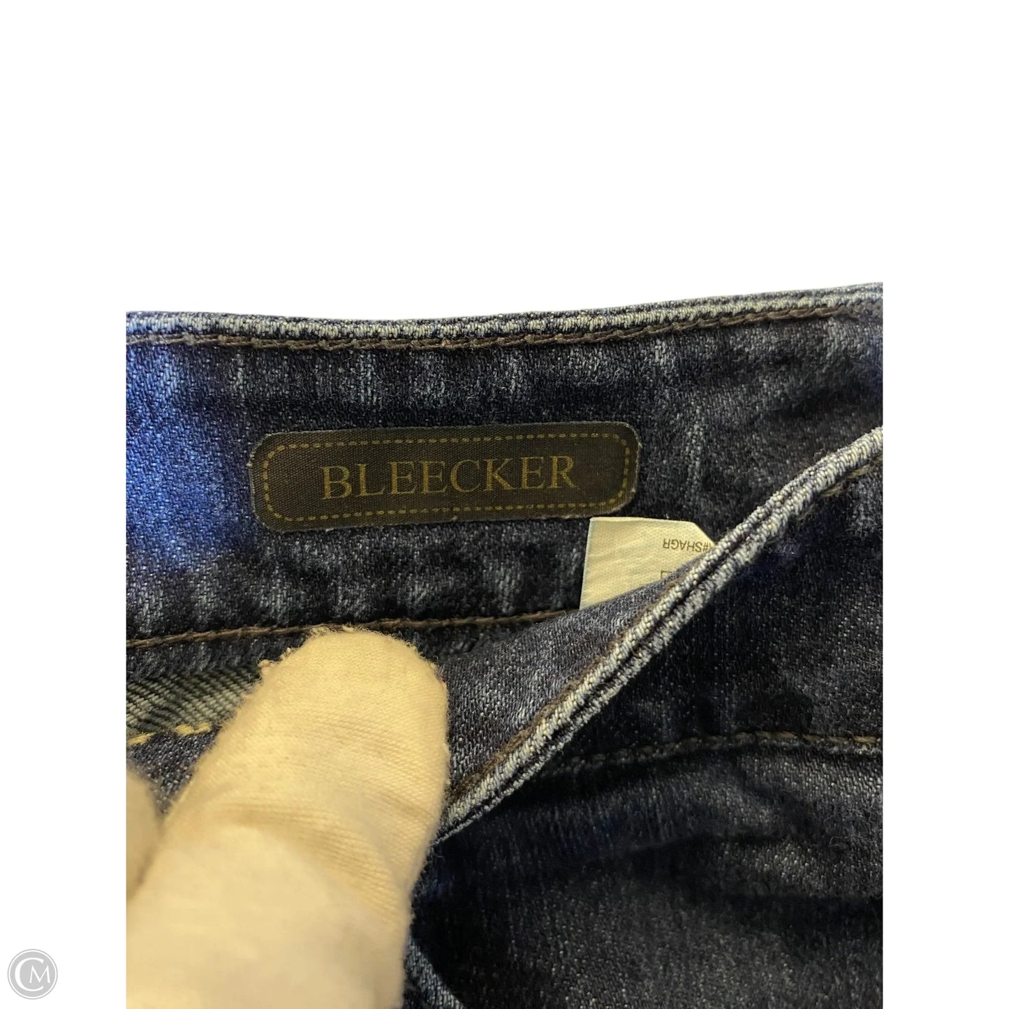 Jeans Straight By Nine West In Blue, Size: 12