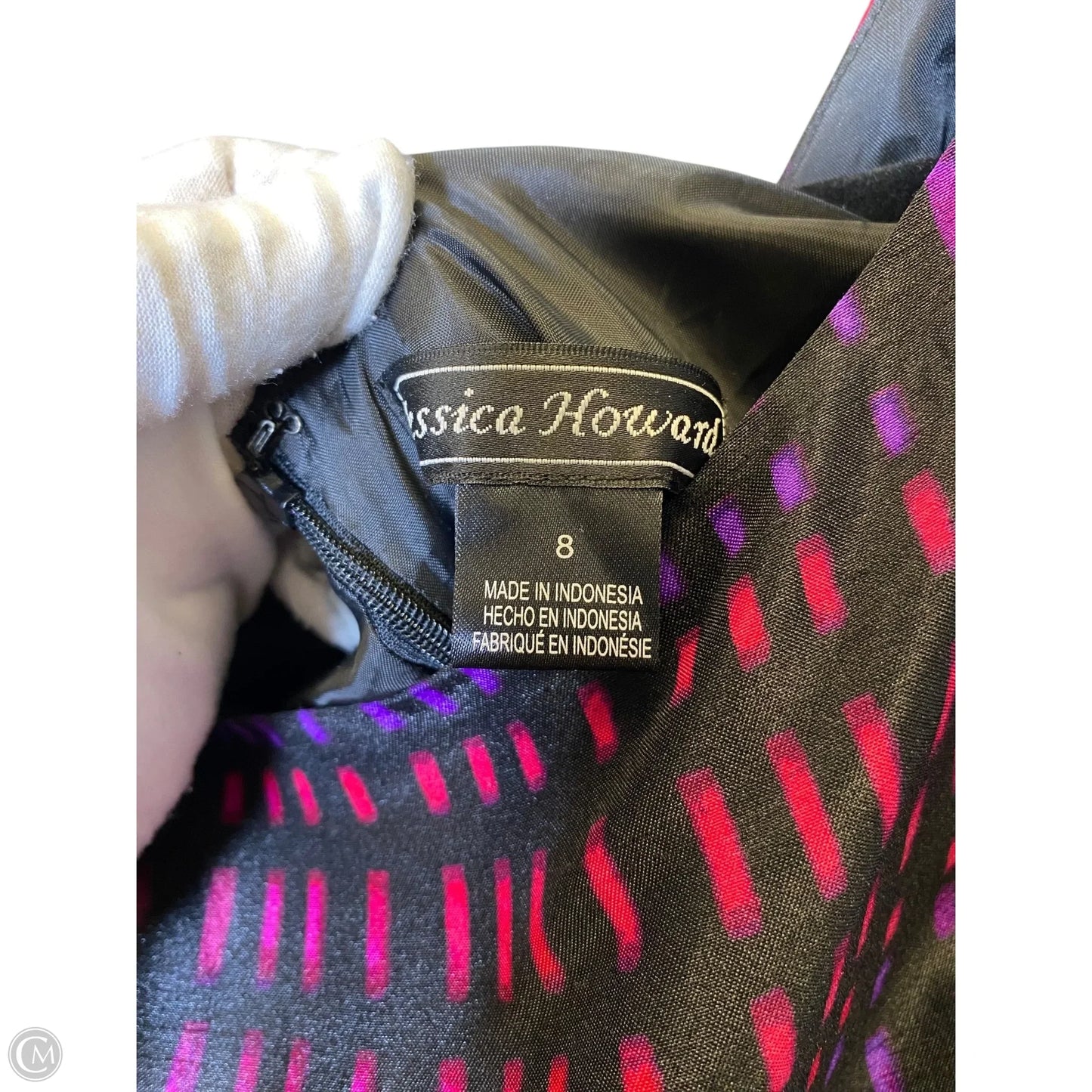 Dress Casual Midi By Jessica Howard In Multi-colored, Size: 8