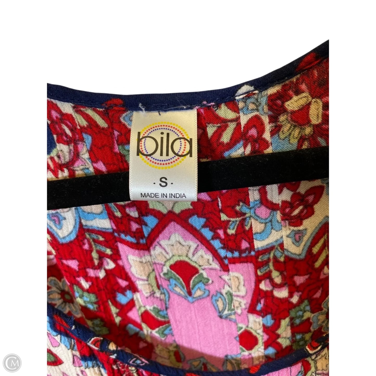 Top Short Sleeve By Bila In Multi-colored, Size: S