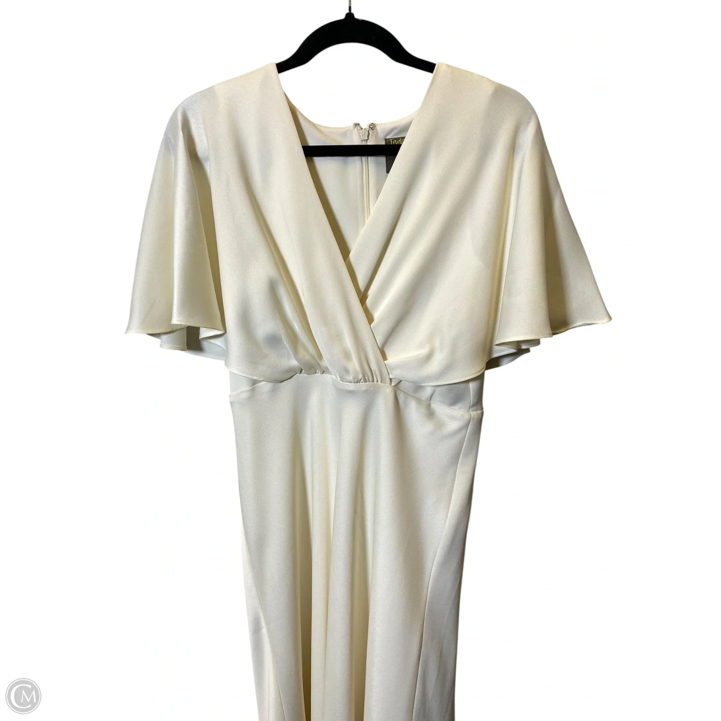 Dress Casual Maxi By Taylor In Cream, Size: 10