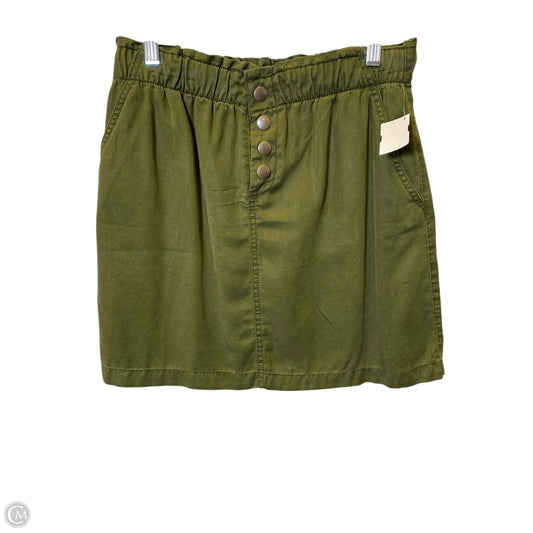 Skirt Mini & Short By Loft In Green, Size: S