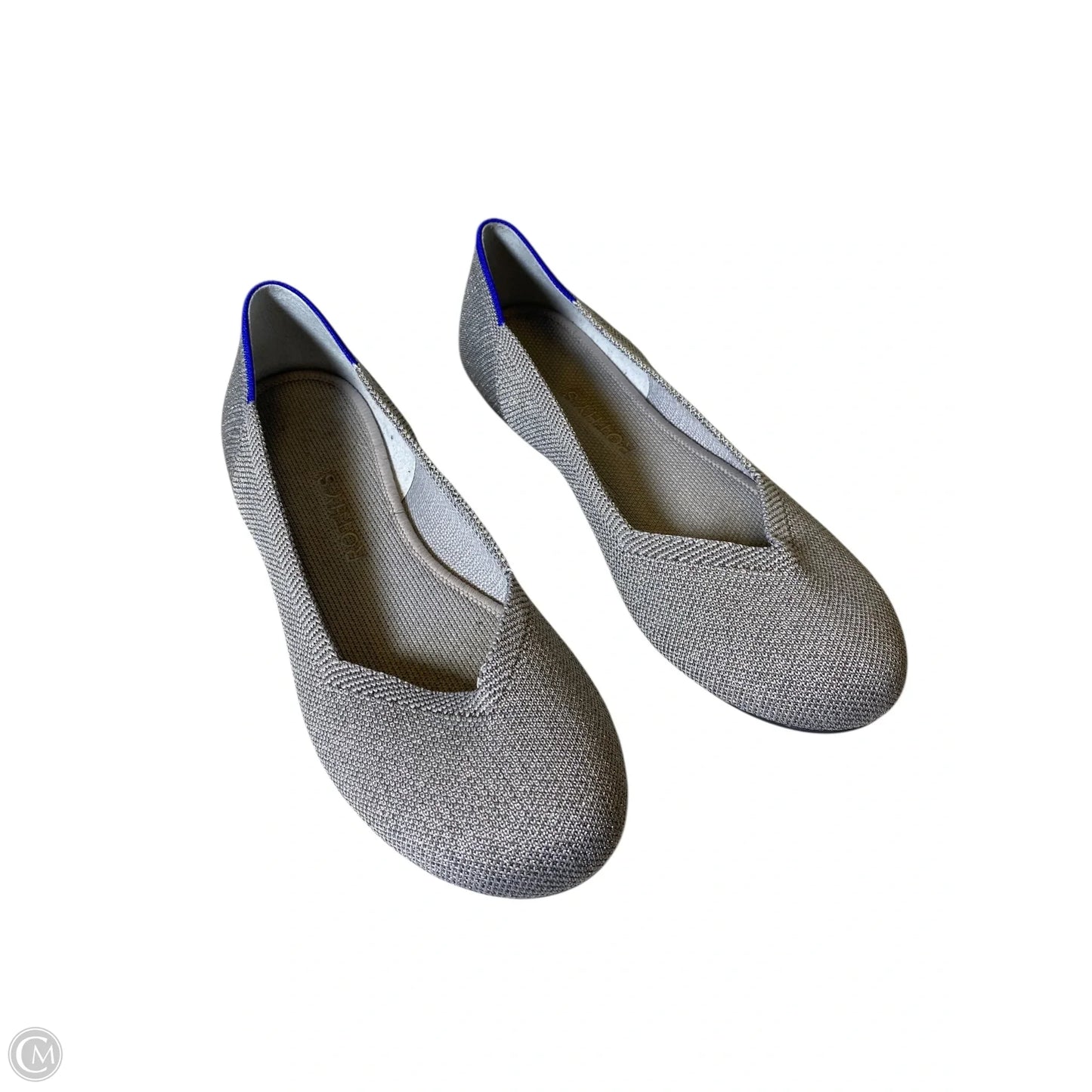 Shoes Flats By Rothys In Grey, Size: 8.5