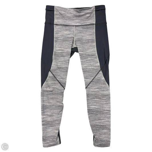 Athletic Leggings By Lululemon In Grey, Size: 8
