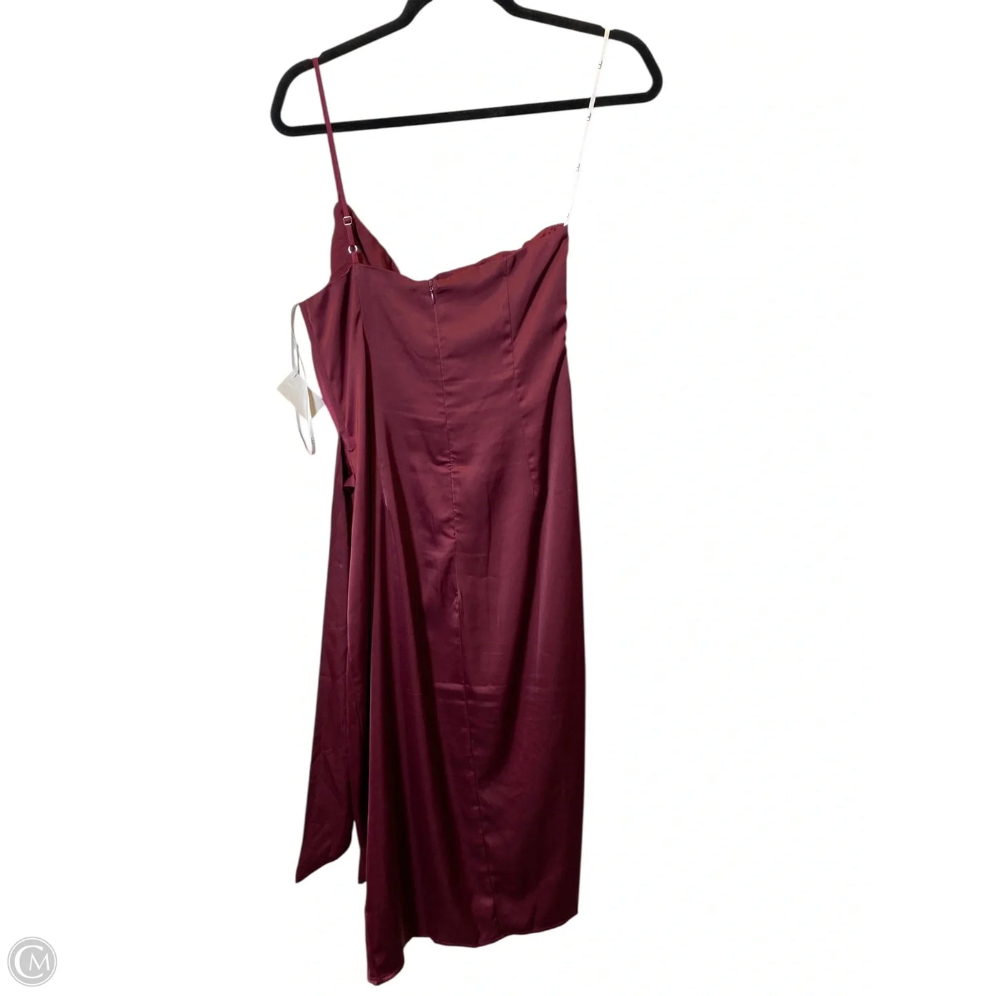 Dress Party Midi By Lulus In Maroon, Size: S
