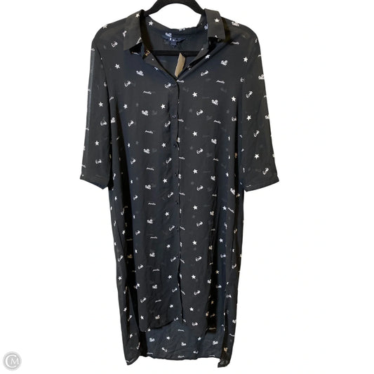 Tunic Short Sleeve By Cmc In Black, Size: M