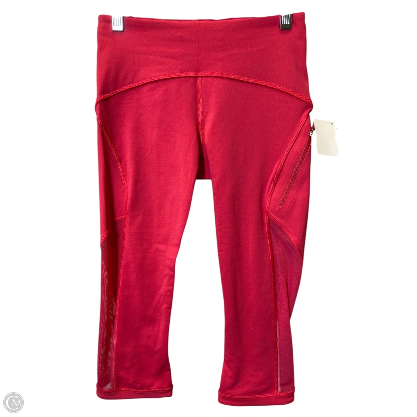 Athletic Capris By Lululemon In Pink, Size: 2