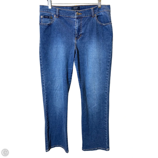 Jeans Straight By Izod In Blue, Size: 12p