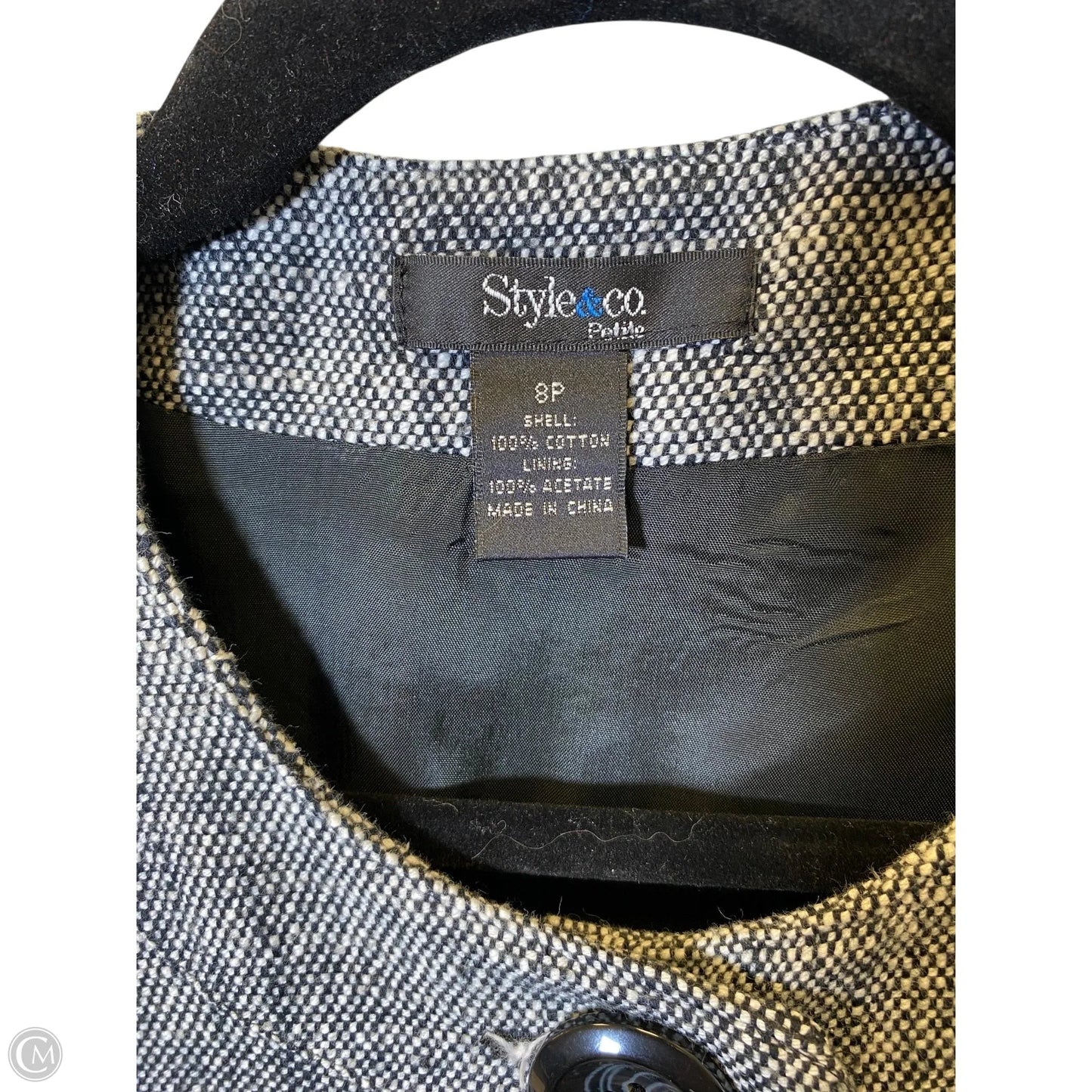 Cardigan By Style And Company In Grey, Size: 8p