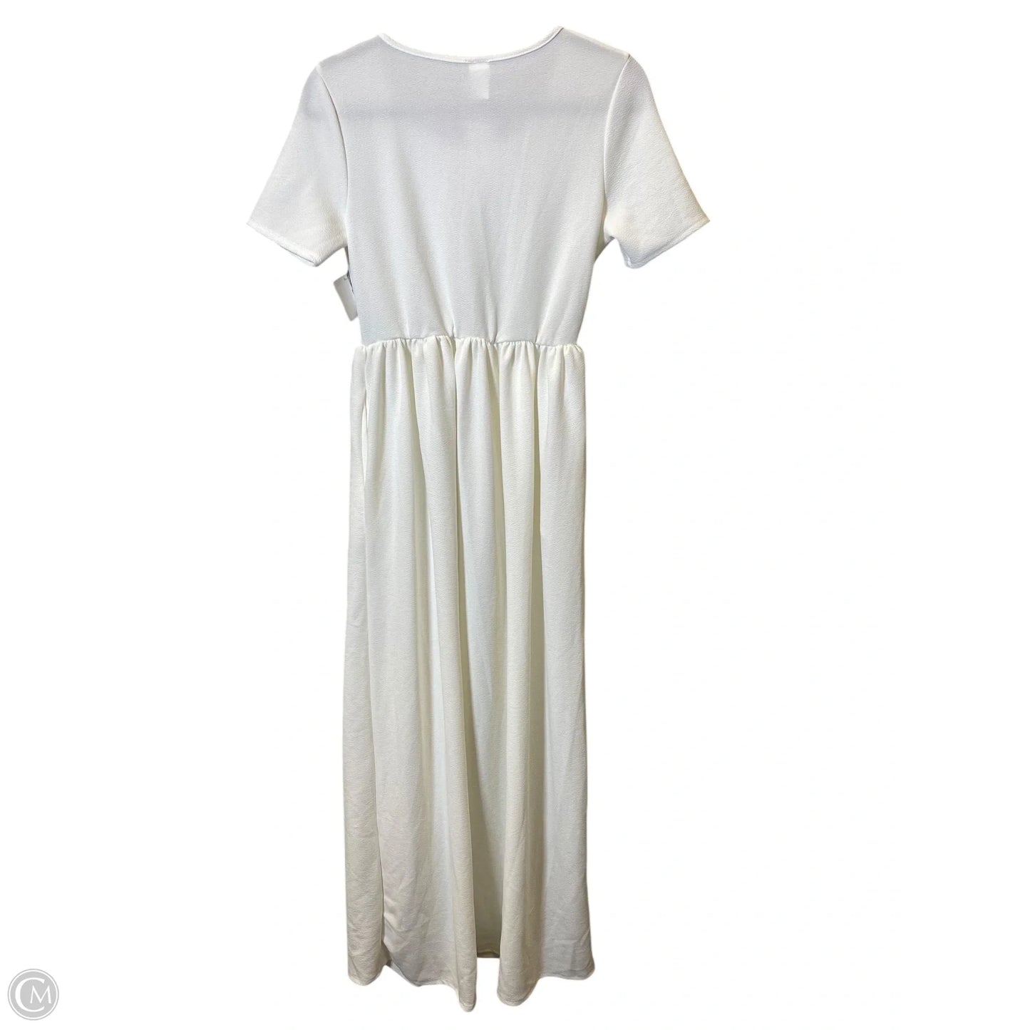 Dress Casual Maxi By Cmc In Cream, Size: S