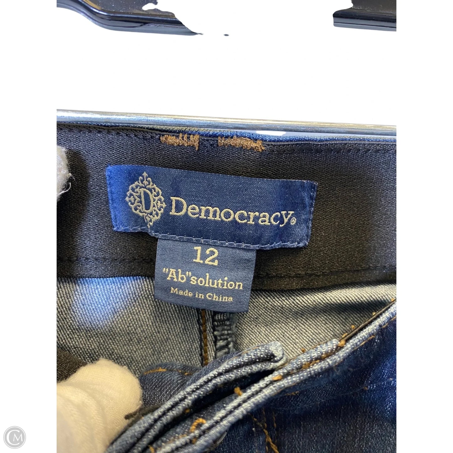 Jeans Straight By Democracy In Blue, Size: 12