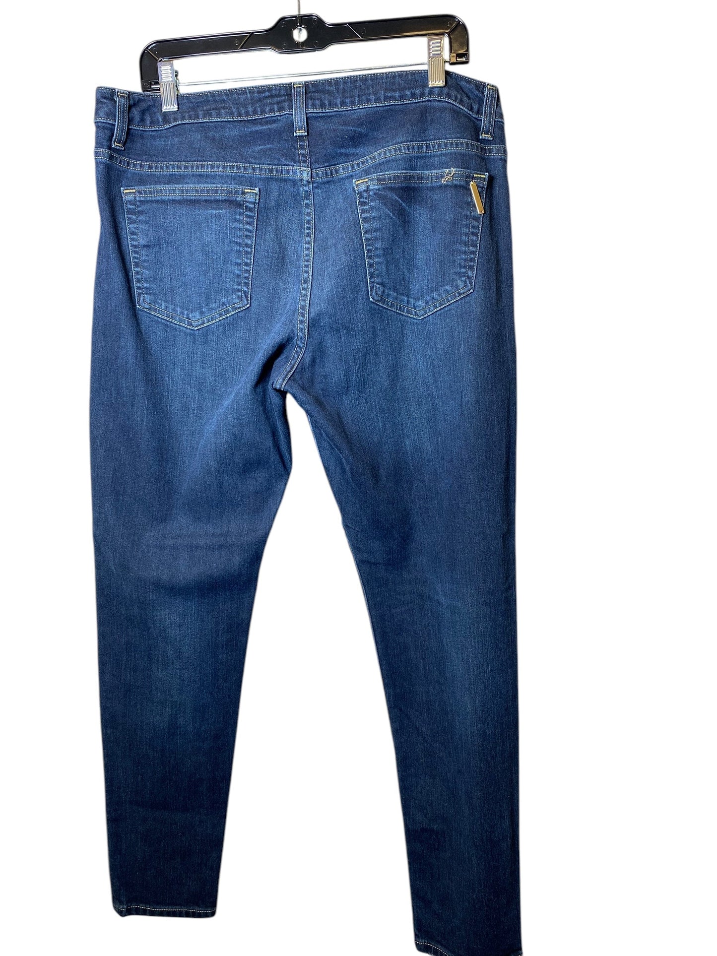 Jacket Designer By Michael Kors In Blue, Size: 12