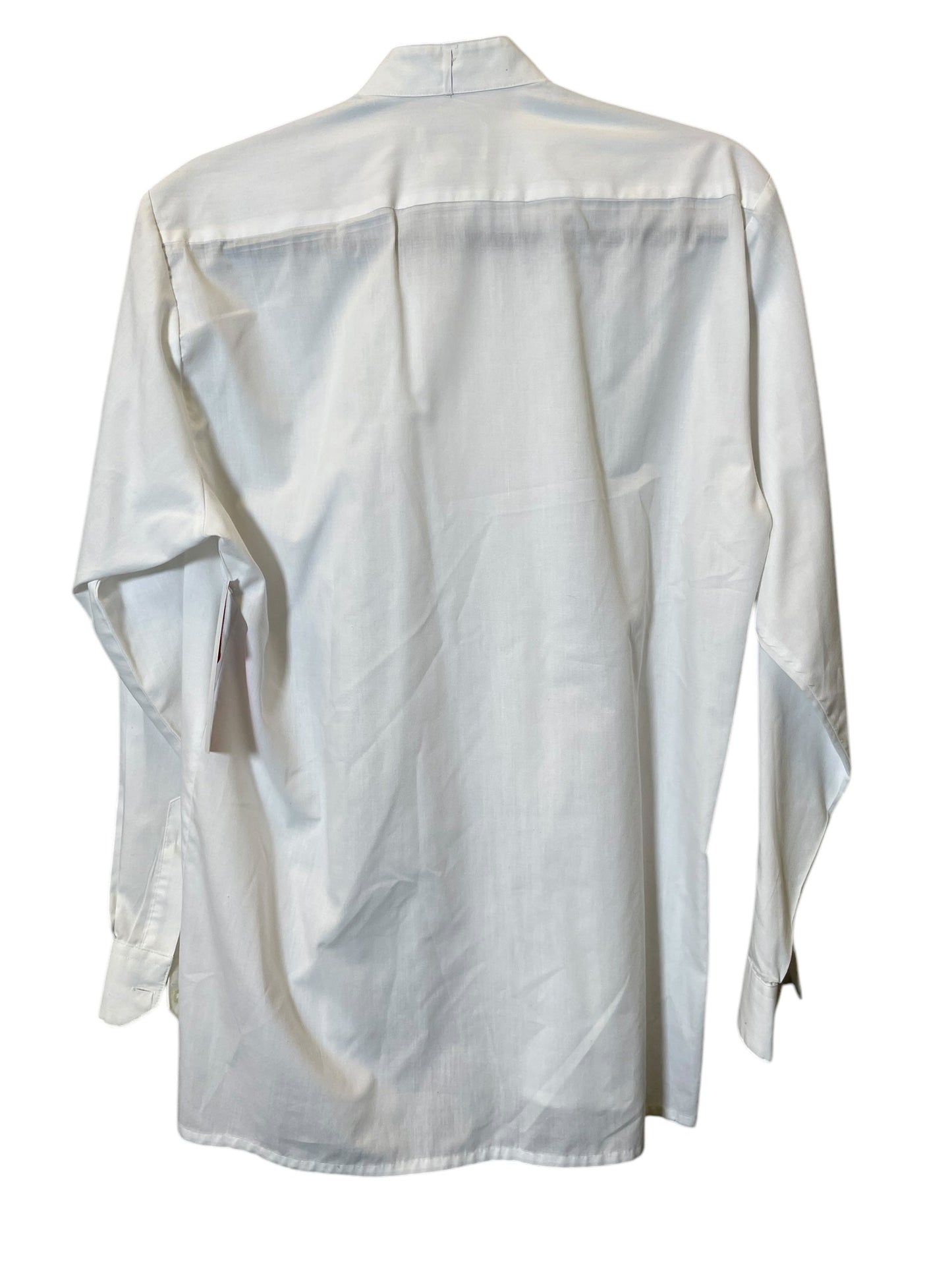Blouse Long Sleeve By Cmc In White, Size: M