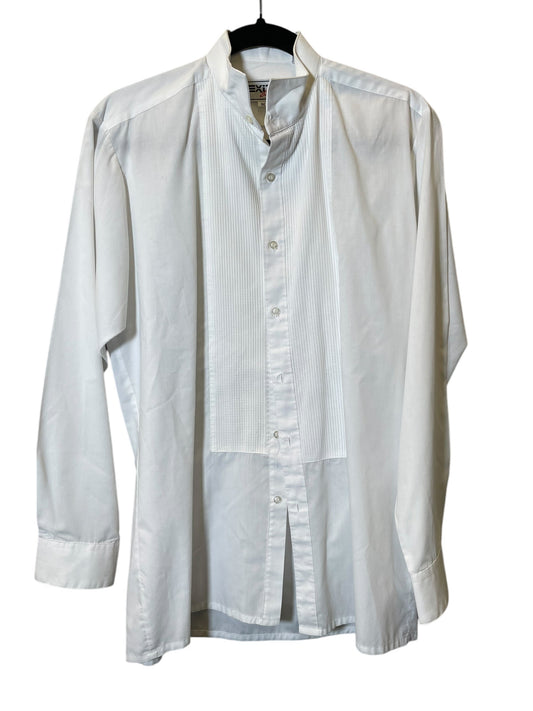 Blouse Long Sleeve By Cmc In White, Size: M