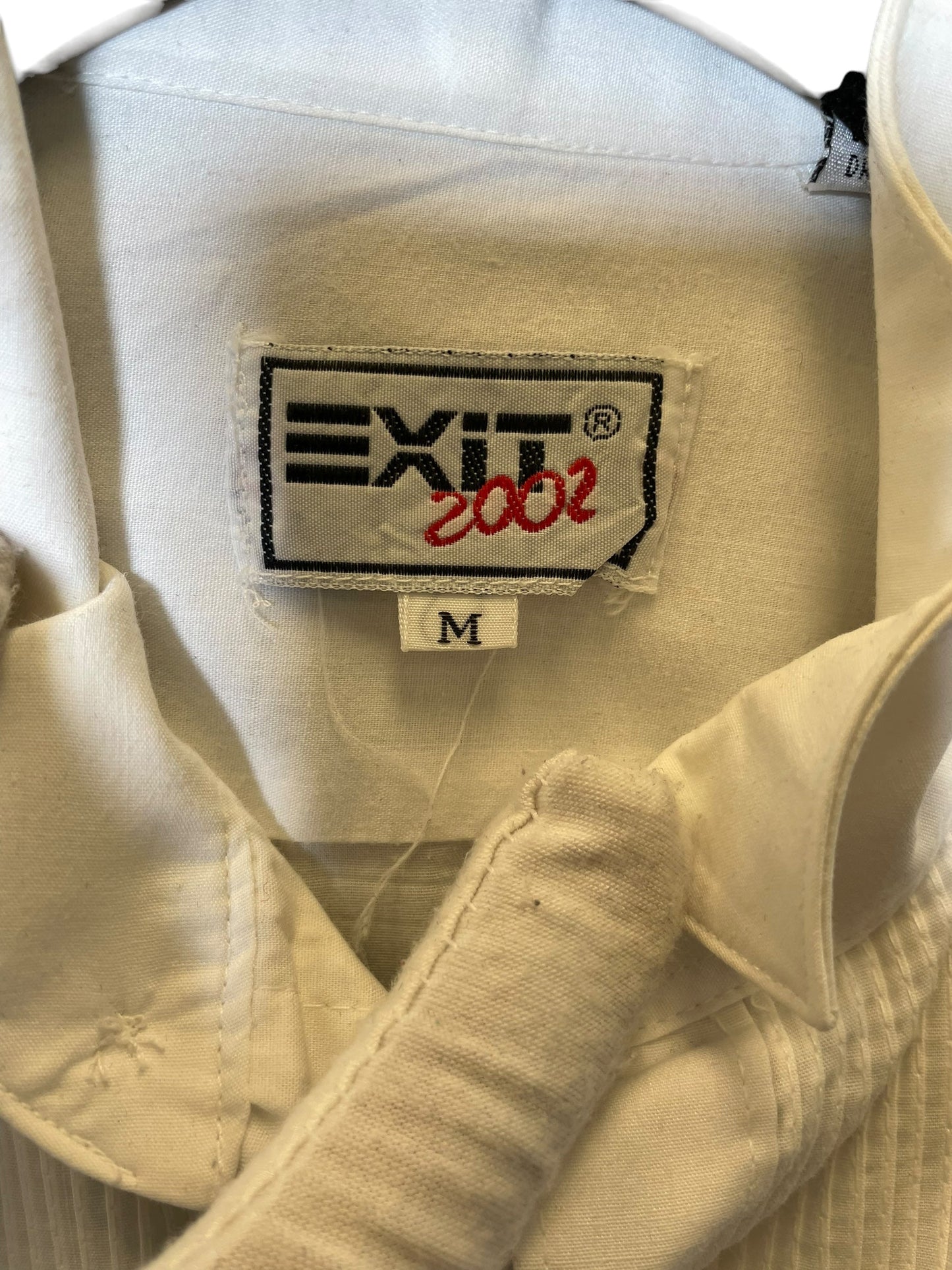 Blouse Long Sleeve By Cmc In White, Size: M