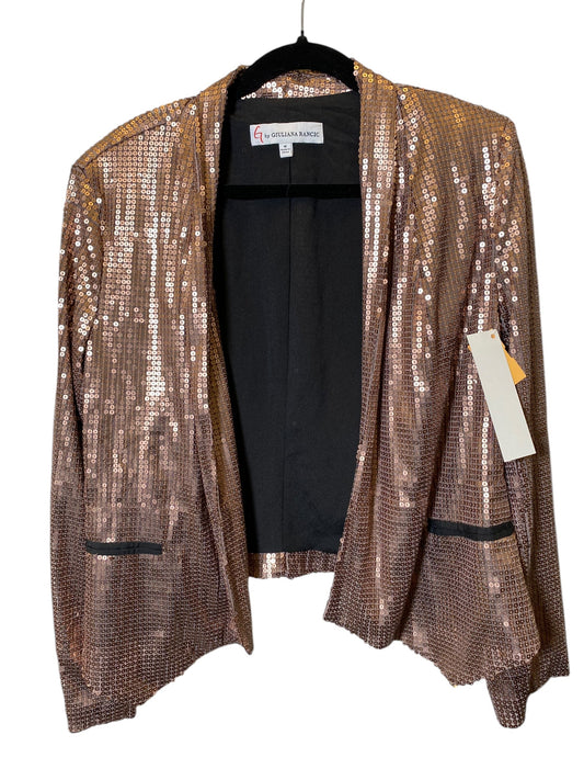 Cardigan By G By Giuliana In Bronze, Size: M