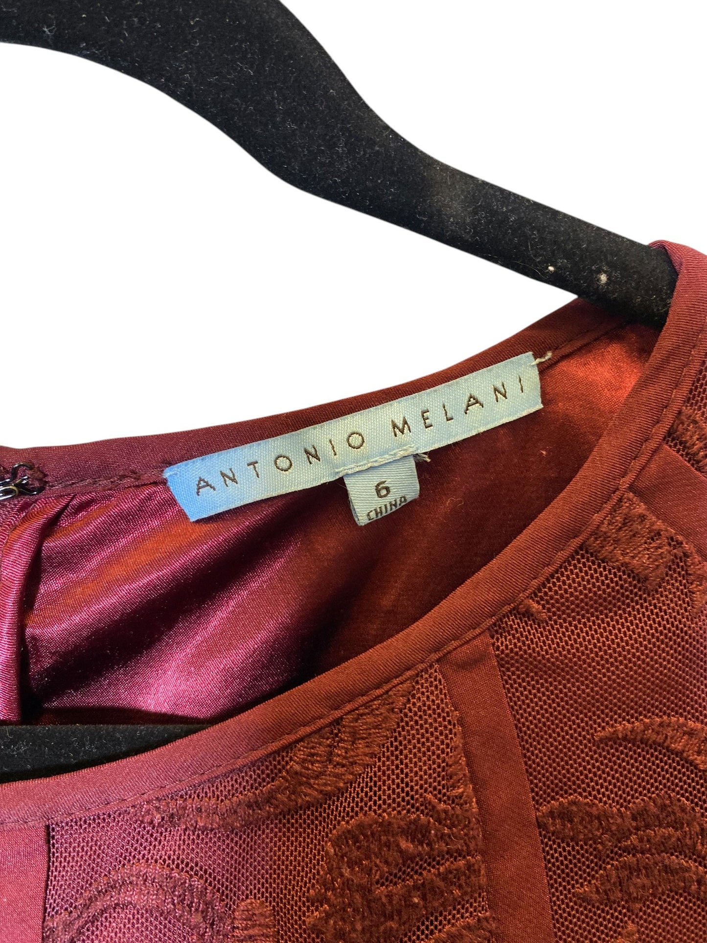 Dress Party Midi By Antonio Melani In Red, Size: S