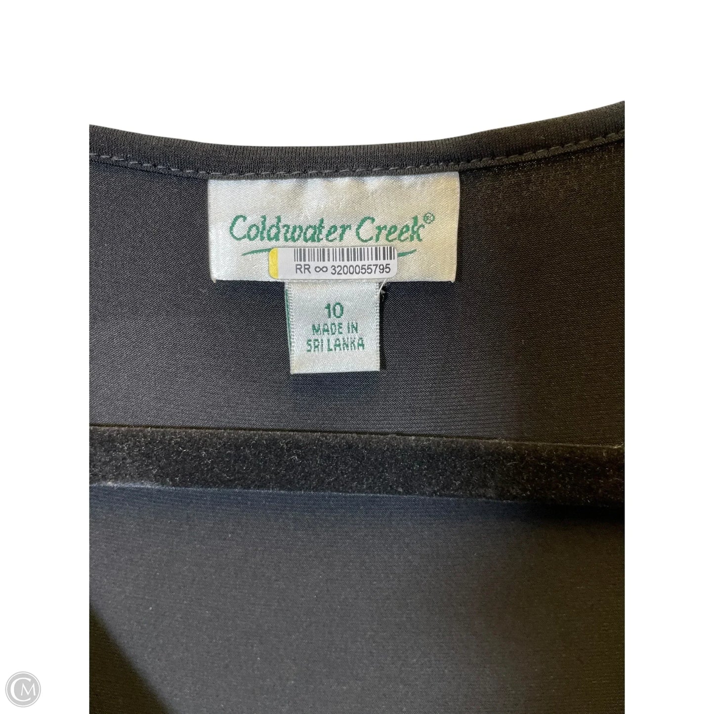 Dress Casual Midi By Coldwater Creek In Black & White, Size: 10