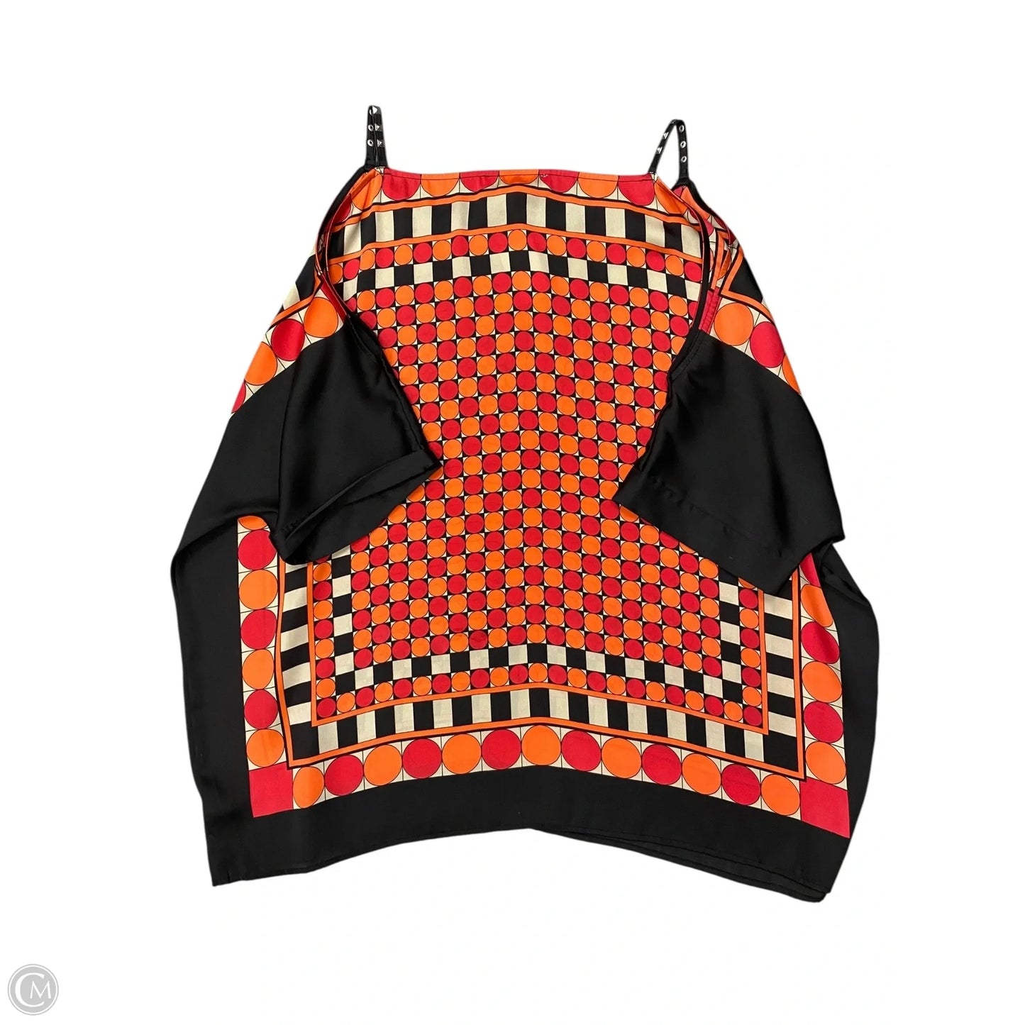 Top Short Sleeve Designer By Michael Kors In Multi-colored, Size: Xl