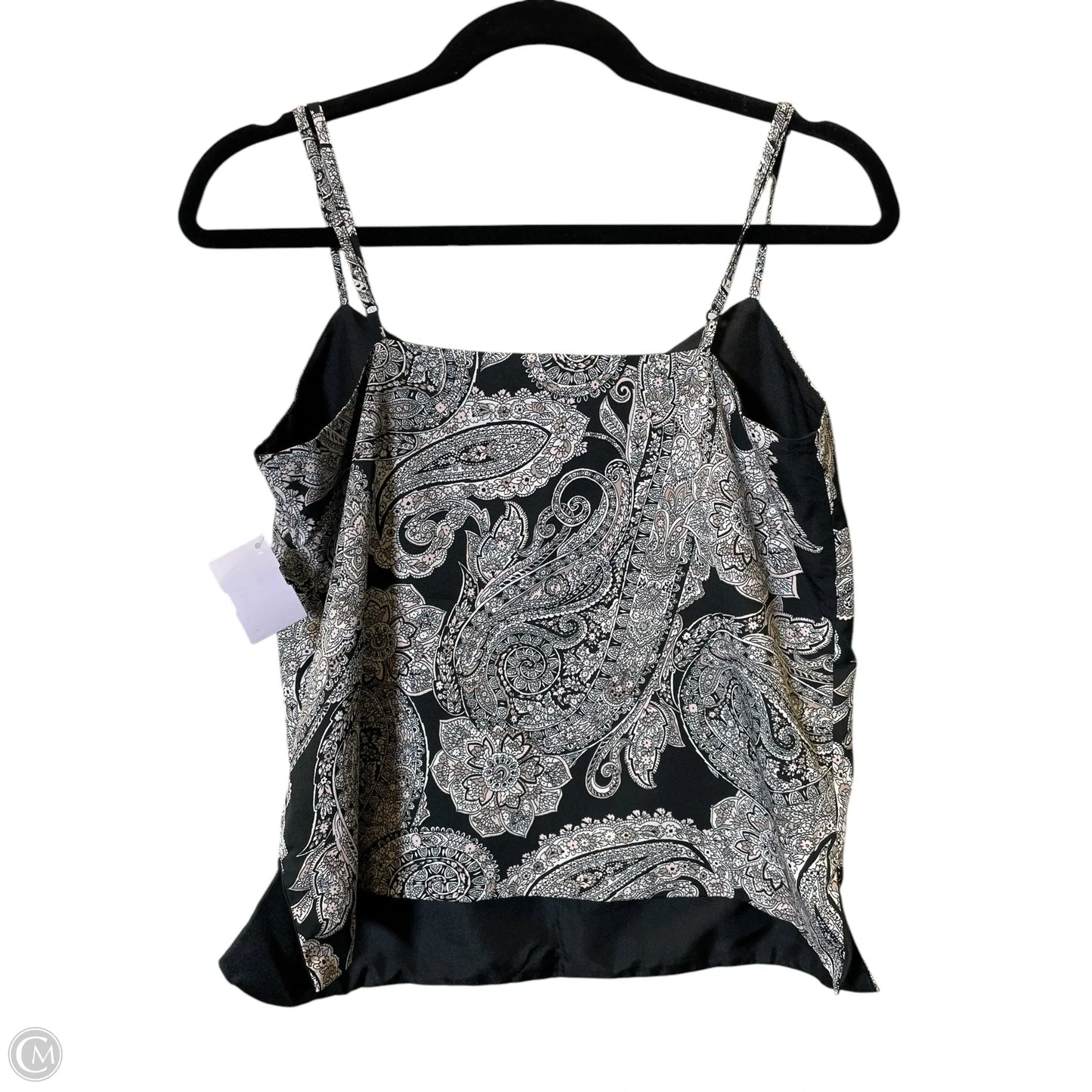 Top Sleeveless By Banana Republic In Paisley Print, Size: S